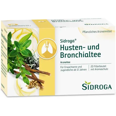 Sidroga Husten- und Bronchialtee Filterbeutel – Bild 2