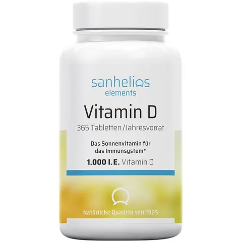 Sanhelios Vitamin D1 .000 I.e. Tabletten – Bild 2