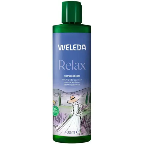 Weleda Relax Shower Cream Lavendel – Bild 3