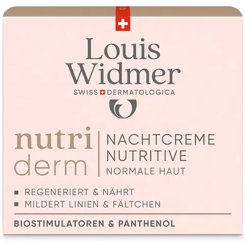 Louis Widmer nutriderm Nachtcreme Nutritive – Bild 3
