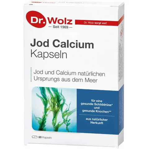 Dr. Wolz Jod Calcium 60 St Kapseln – Bild 2