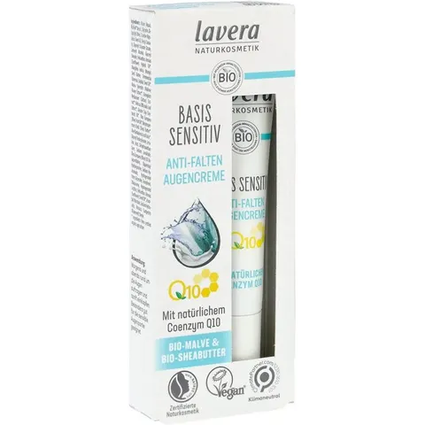 Lavera Basis Sensitiv Augencreme Q10 – Bild 4