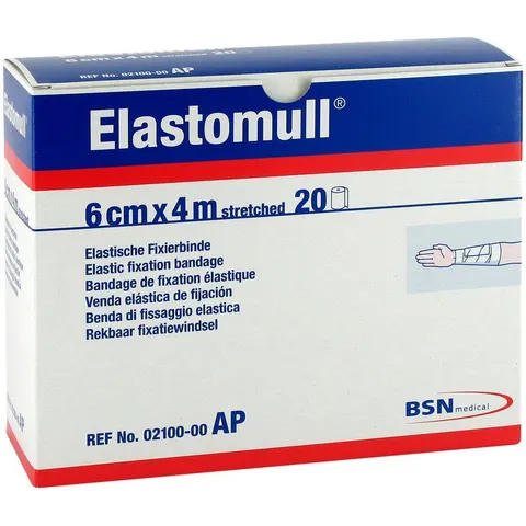 Elastomull 6 cmx4 m elastisch Fixierb.2100 – Bild 2