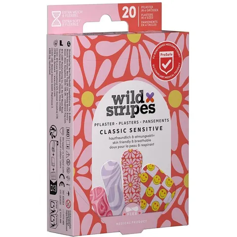wild Stripes CLASSIC SENSITIVE 20 St Pflaster – 086129 – Bild 2