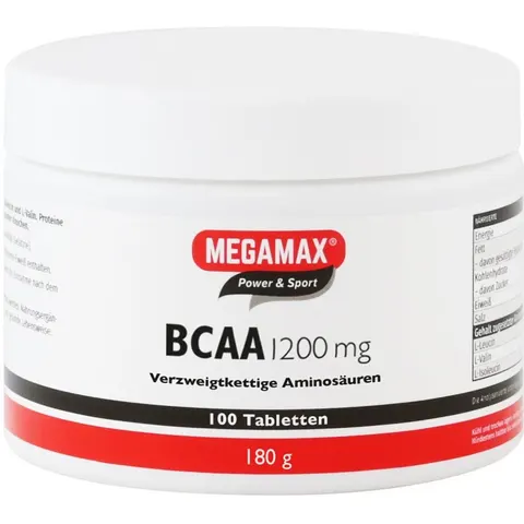 Bcaa 1200 mg Megamax Tabletten – Bild 3