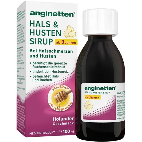 Anginetten Hals & Husten Sirup – Bild 4