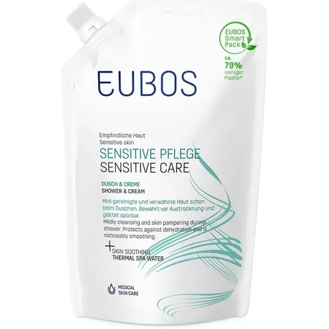 Eubos Sensitive Dusch & Creme Nachfüllbtl. – Bild 3