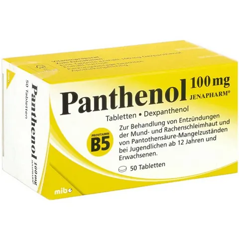 Panthenol 100 mg Jenapharm Tabletten – 701373 – Bild 2