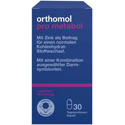 Orthomol Pro metabol Kapseln – Bild 2