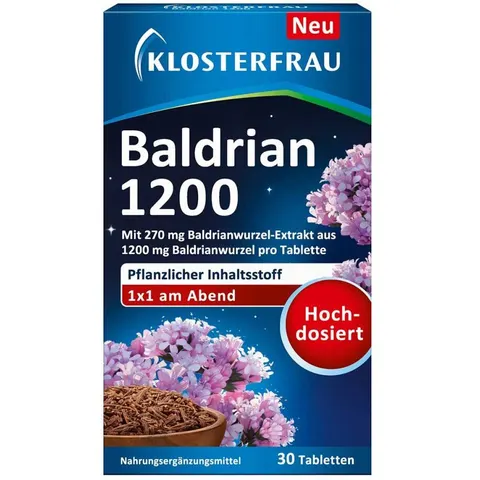 Klosterfrau Baldrian 1200 Tabletten – Bild 3