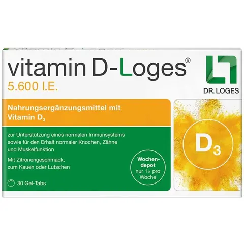 vitamin D-Loges 5.600 I.E. 30 St Kautabletten – Bild 3