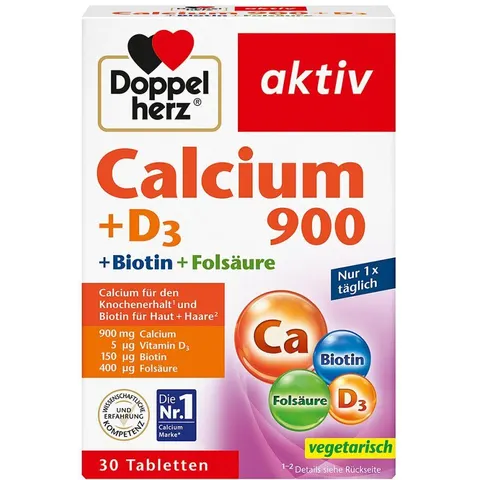 Doppelherz Calcium 900+d3 Tabletten – 137149 – Bild 2