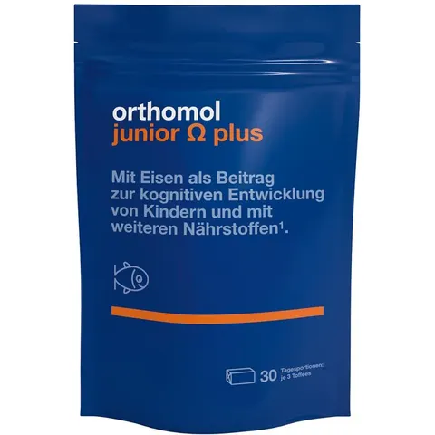 Orthomol junior Omega plus Toffees – Bild 2