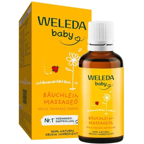 Weleda Baby Bäuchlein-Massageöl – Bild 3