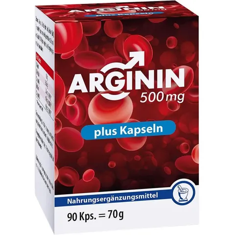Arginin 500 mg Plus Kapseln – Bild 2