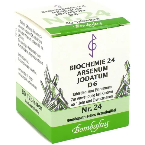 Biochemie 24 Arsenum jodatum D6 Tabletten – Bild 2