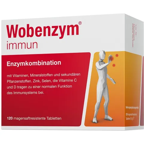 WOBENZYM immun Tablets 120 pcs. – Bild 3