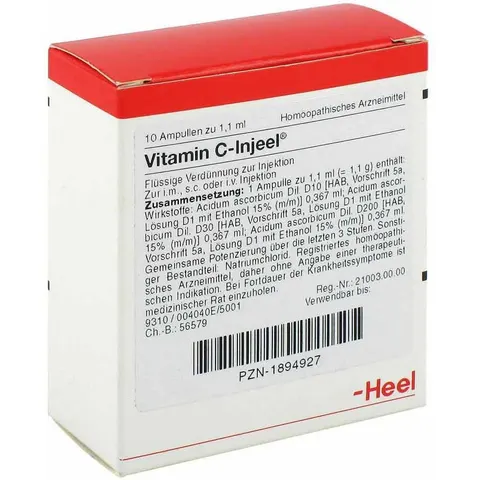 Vitamin C Injeel Ampullen – Bild 2