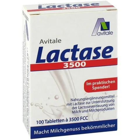 Avitale Lactase 3500 FCC 100 St Tabletten – Bild 2