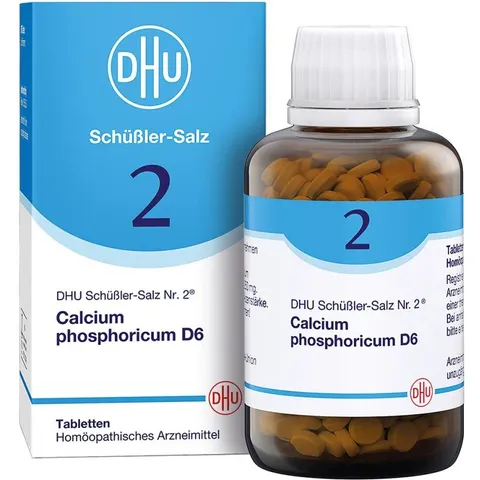 DHU Schüßler-Salz Nummer 2 Calcium Phosphoricum D6 Tabletten – Bild 2