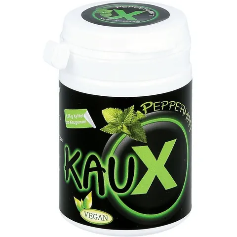 Kaux Zahnpflegekaugummi Peppermint mit Xylitol – Bild 2