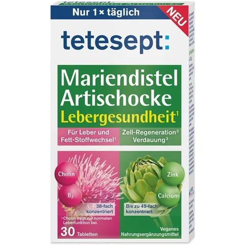 Tetesept Mariendistel Artischocke Tabletten – Bild 2