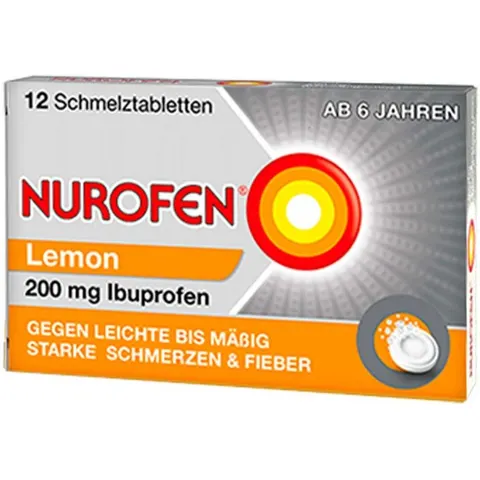 NUROFEN Lemon 12 St Schmelztabletten – Bild 2