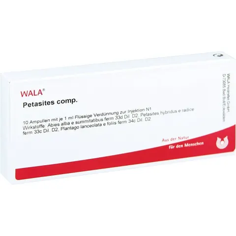 Wala Petasites Comp. Ampullen – Bild 2