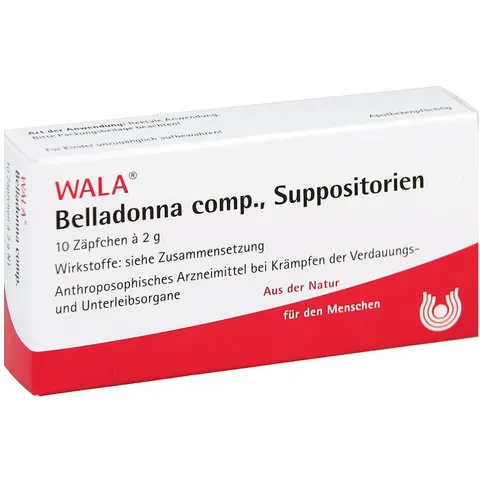Wala Belladonna Comp. Suppositorien – Bild 2