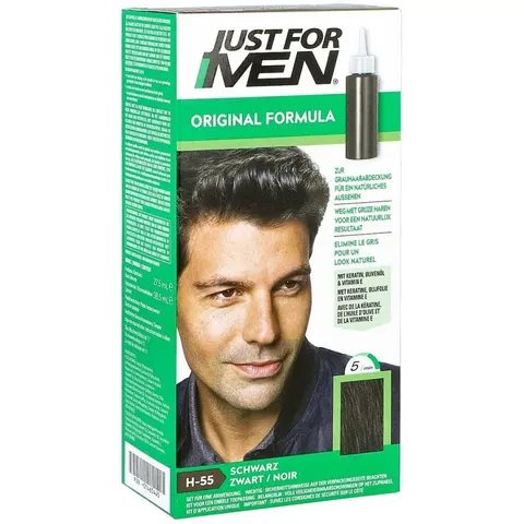 Just for men Tönungsshampoo schwarz – Bild 2