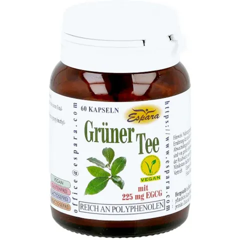 Espara Grüner TEE Kapseln 60 St – Bild 3