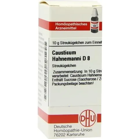 DHU Causticum Hahnemanni D8 Globuli – Bild 2