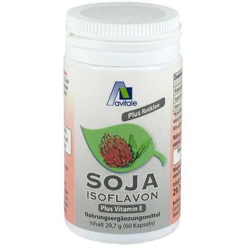 Avitale Soja Isoflavon Kapseln 60 mg + E – 591009 – Bild 2