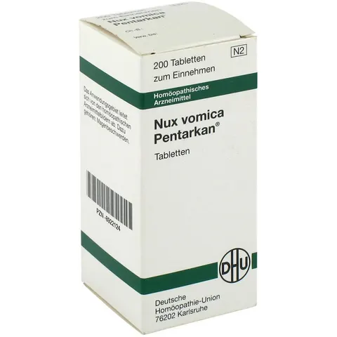 DHU Nux Vomica Pentarkan Tabletten – Bild 2