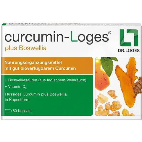 Curcumin-Loges plus Boswellia Kapseln 60 St – Bild 3