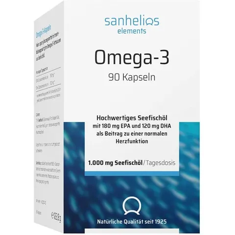 Sanhelios Omega-3 Kapseln 1000 – Bild 2