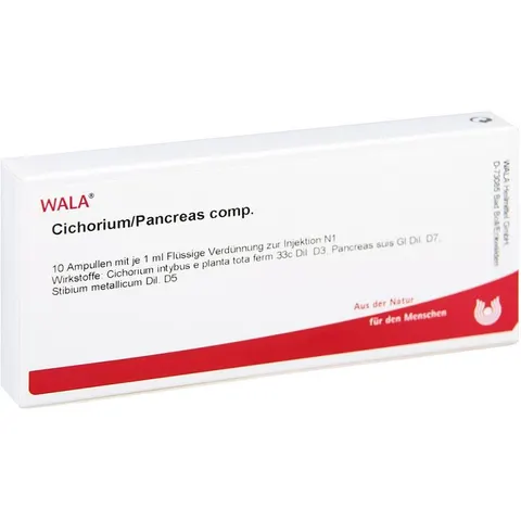 Wala Cichorium Pancreas Comp. Ampullen – Bild 2