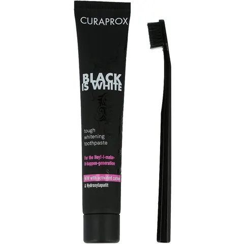 Curaprox Black is White Zahnpflegeset – Bild 3