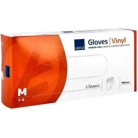 ABENA Vinylhandskar 100-pack Medium – Bild 3