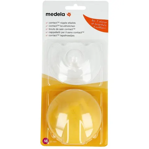 Medela Brusthütchen Contact M – transparent – Bild 3