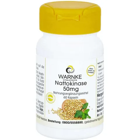 Warnke Nattokinase 50 mg Kapseln – Bild 2