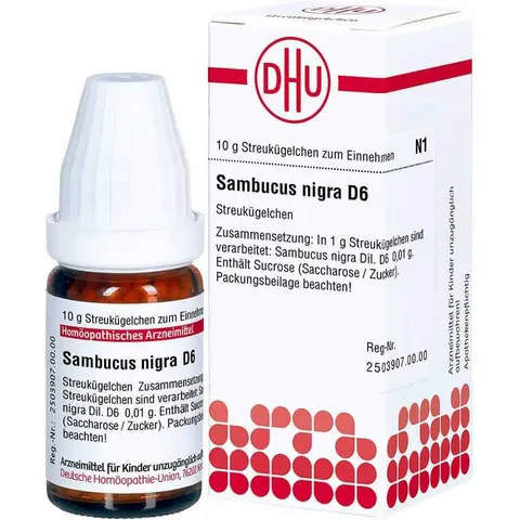 DHU Sambucus Nigra D6 Globuli – Bild 2