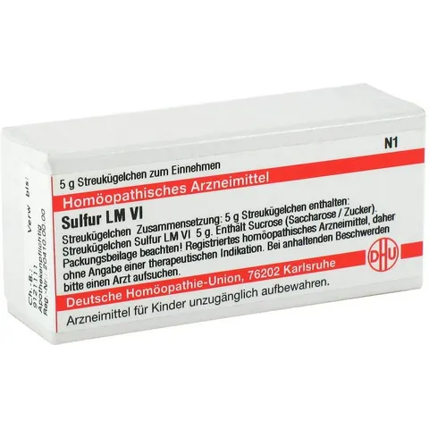 DHU Lm Sulfur Vi Globuli – Bild 2