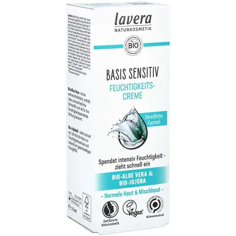 Lavera Basis Sensitiv Feuchtigkeitscreme – Bild 3