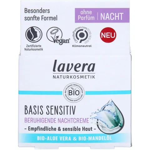 Lavera Basis Sensitiv Ber.nachtcreme – Bild 3