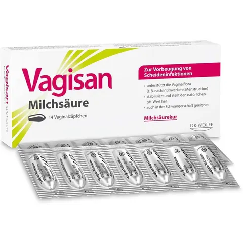 Vagisan Milchsäure Vaginalzäpfchen – Bild 2