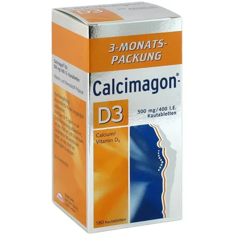 Calcimagon D3 Kautabletten 180 St – Bild 2