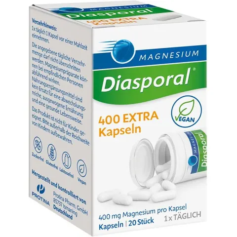 Magnesium Diasporal 400 Extra Kapseln – 360411 – Bild 2