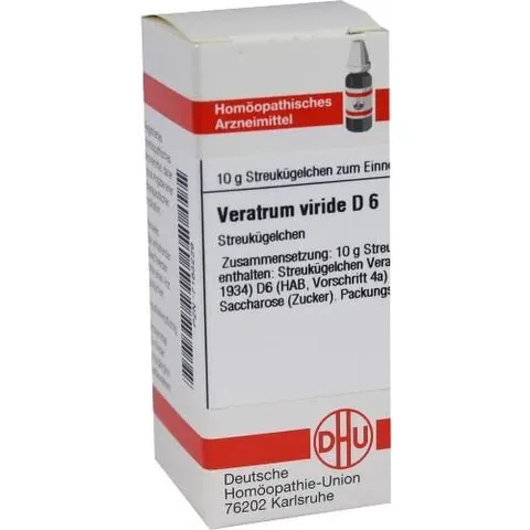 DHU Veratrum Viride D6 Globuli – Bild 2