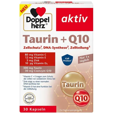 Doppelherz Taurin + Q10 Kapseln – Bild 2